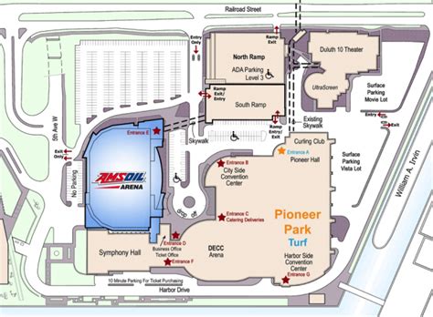 pioneer_map - Duluth Entertainment Convention Center