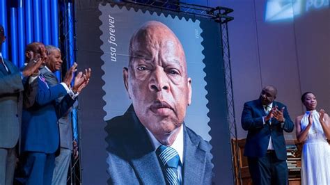 John Lewis honored at Morehouse ceremony as stamp goes on sale – Decaturish