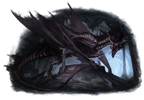 Shadow Drake | Shadow dragon, Fantasy creatures, Beast creature