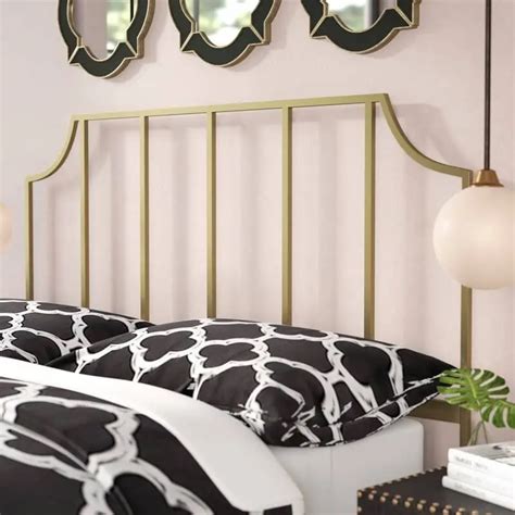 Metal Slat Headboard | Decor Essentials