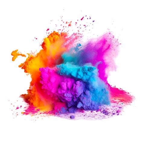 Happy Holi Colors Splash Powder Ai Generative Festival Of India Ai ...