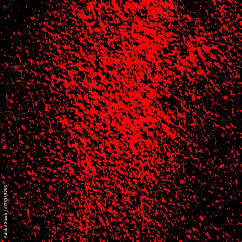 Red paint splashes on black background. Blood splatter. Grunge texture. Stock Vector | Adobe Stock