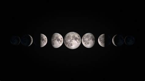 Moon Phases Wallpapers - Top Free Moon Phases Backgrounds - WallpaperAccess