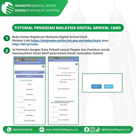 Masuk Malaysia Wajib Isi MDAC - Malaysia Digital Arrival Card