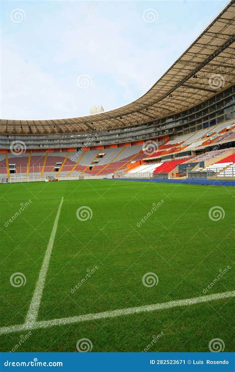 Lima Peru,new Architecture of the Field Foodball Soccer Stadium- Called ...