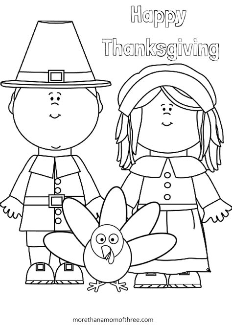 Thanksgiving Coloring Pages To Print For Free - Coloring Home