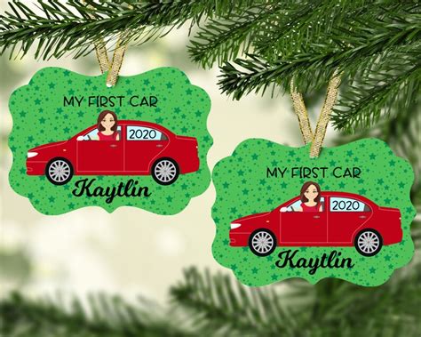 Personalized Christmas Ornament/free Shipping/my First - Etsy