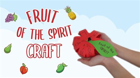 Fruit of the Spirit Craft - YouTube