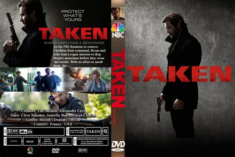 Taken: Season 1 (2017) R0 Custom DVD Cover - DVDcover.Com