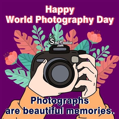 World Photography Day Wishes Quotes - SmitCreation.com