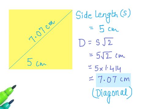 How to Calculate a Diagonal of a Square: 7 Steps - wikiHow