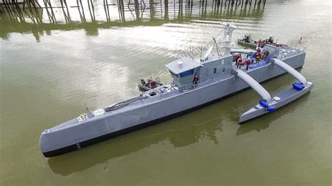 DARPA's Autonomous Unmanned Surface Vessel Undergoes Testing | Unmanned ...