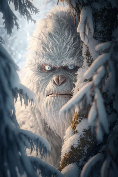 The Yeti Digital Art by G Simms - Fine Art America