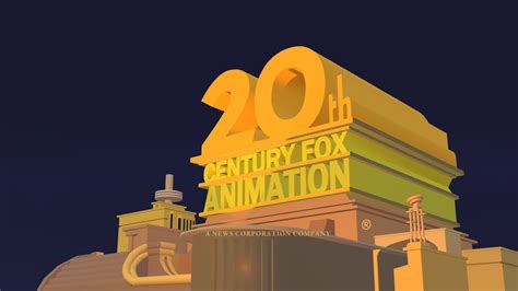 20th Century Fox Animation logo 1998 Remake (rea - 3D model by ...