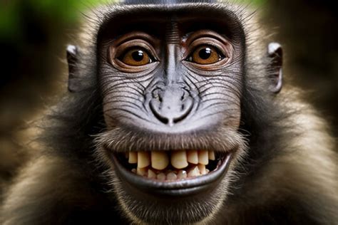 Monkey Smiling Meme