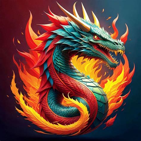 The Fire Dragon - LORD SUKO - Digital Art & AI, People & Figures ...