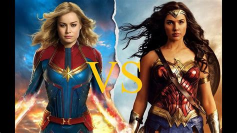 Wonder Woman VS Captain Marvel - YouTube