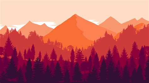 ArtStation - Firewatch Concept Practice Art