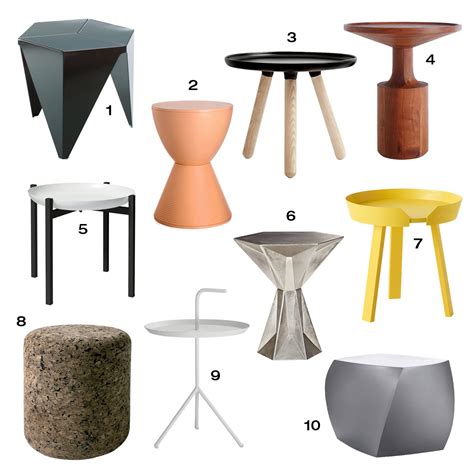 Roundup: 10 Modern Side Tables