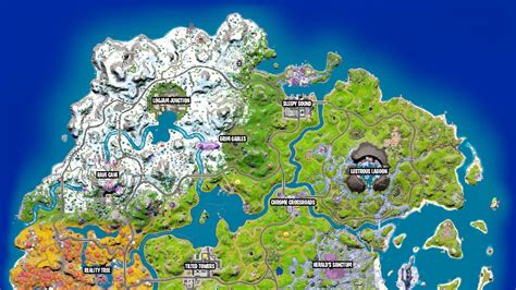 Every major Fortnite map change in v22.10: Chrome expansion, Tilted ...