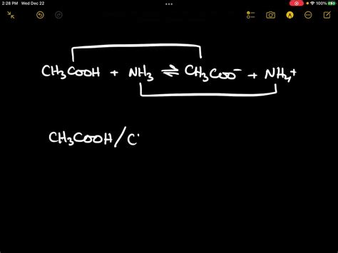 SOLVED: In the following reaction in aqueous solution; the acid ...