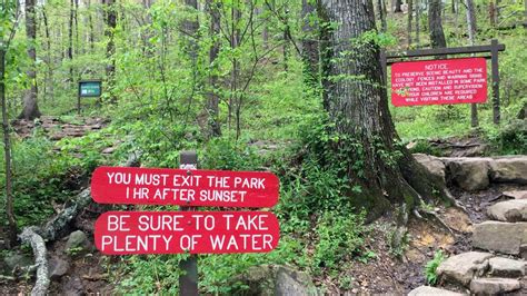 Pinnacle Mountain State Park Revisit 2017 - Leave No Trace Hot Spots