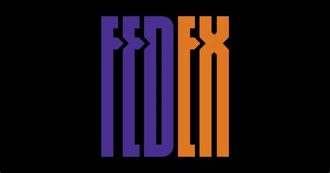 Fedex Logo Parody Typograph - Fedex Logo Parody - Sticker | TeePublic