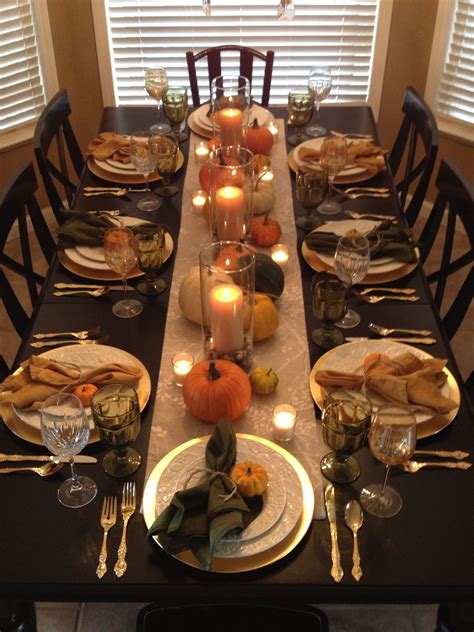 30+ Simple Thanksgiving Table Decor Ideas