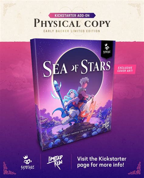 Live now on Kickstarter, Sea of Stars is getting a limited physical ...