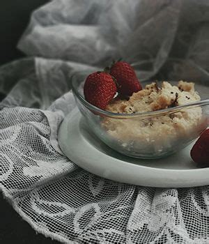 Vegan semolina pudding - Tasty Blossom