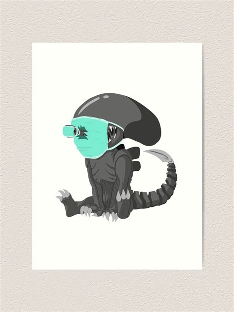 Explore the world of cute xenomorph art for your sci-fi art fix