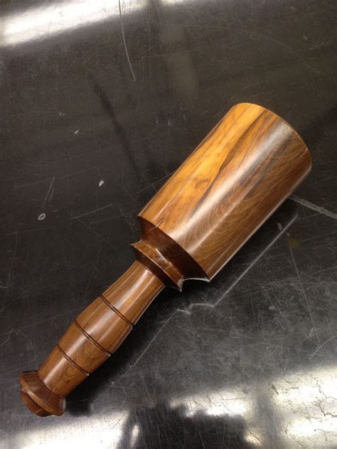 Carving mallet made from iron wood | Diy woodworking, Mallets, Hammers