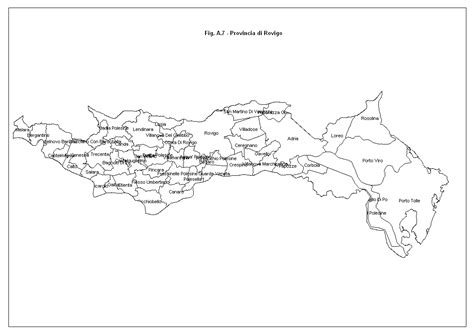 Mappa di Rovigo