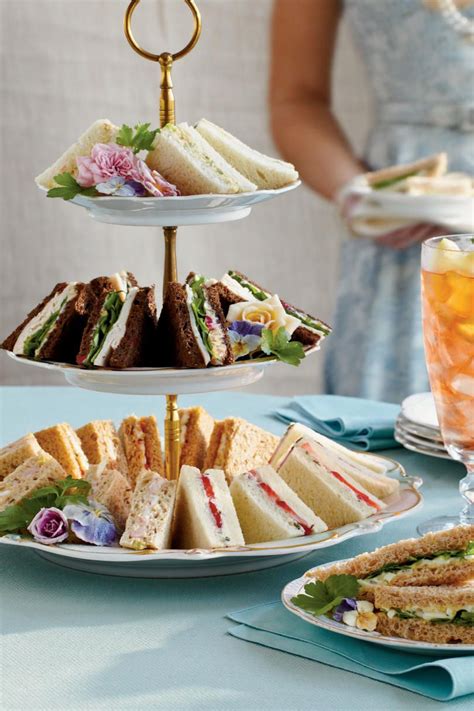 7 Easy and Elegant Tea Sandwiches for Your Next Ladies' Luncheon | Tea ...