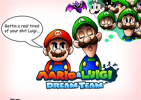 Mario and Luigi Dream Team by SonicKnight007 on DeviantArt