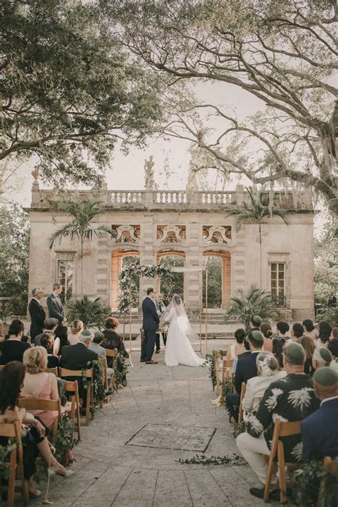 This Lush Vizcaya Museum & Gardens Wedding is Pure European-Inspired ...