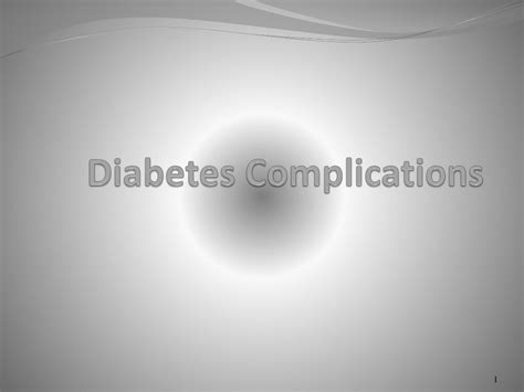 PPT - Diabetes Complications PowerPoint Presentation, free download ...