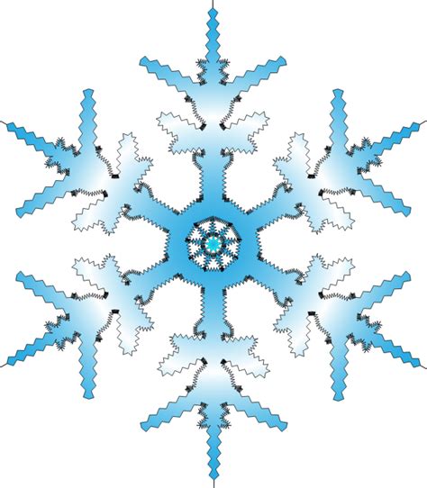 Snowflake free to use clip art 3 - WikiClipArt