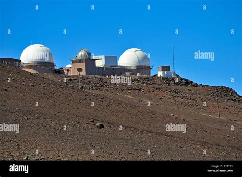 Haleakala Observatory at the Maui Space Surveillance Complex, Haleakala ...