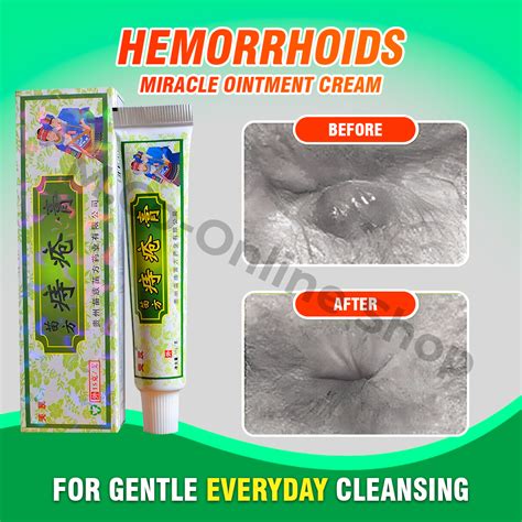 ORIGINAL Hemorrhoids Cream Miracle Ointment SAFE AND EFFECTIVE Anti ...