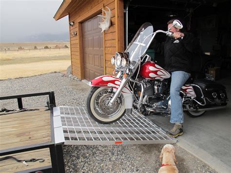 Product Review: The Best Motorcycle Trailer Loading Ramp - Women Riders Now