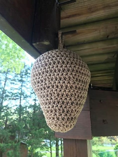 14+ Faux Wasp & Hornet Nest Decoy Patterns For Crocheters | Hornets ...