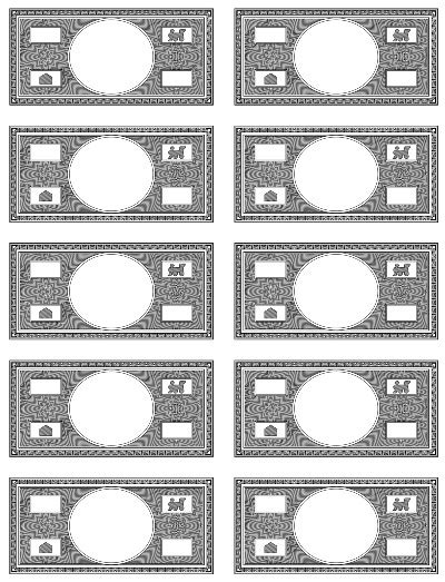 Free Printable Monopoly Money Templates - Monopoly Land