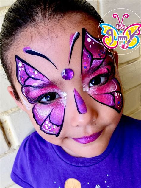 Pink butterfly | Maquillaje de fantasia infantil, Maquillaje para niñas ...