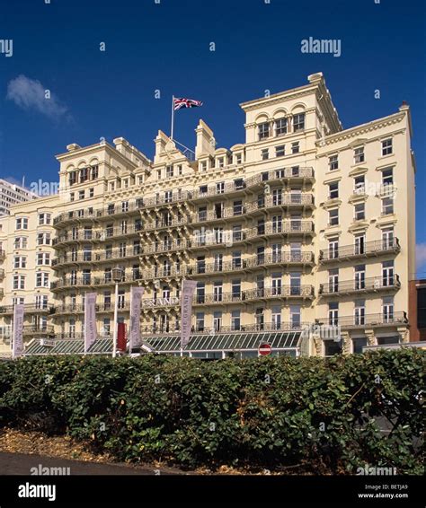 The Grand Hotel Brighton Stock Photo - Alamy