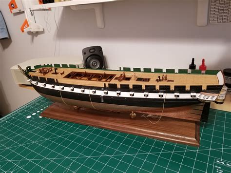 USS Constitution by MikeU48 - Revell - 1:96 - PLASTIC - with sails ...