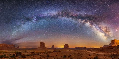 Milky Way Arching Over Monument Valley | Smithsonian Photo Contest ...