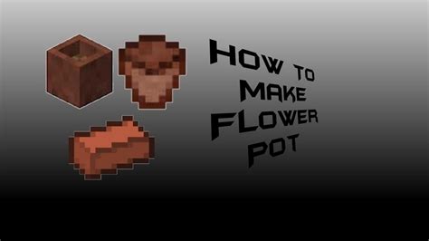 Minecraft Flower Pot Transparent