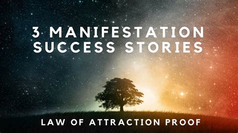 Law of Attraction Proof, 3 Incredible Success Stories! - YouTube