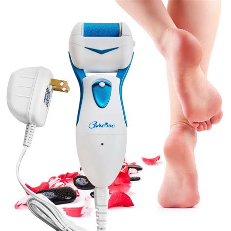 Powerful Electronic Foot File Removes Coarse Skin and Calluses on Feet